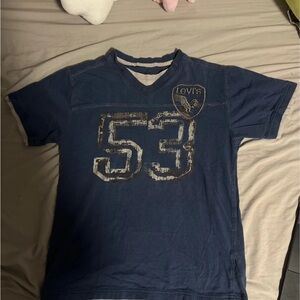 Levi's Blue Short Sleeve Graphic Tee